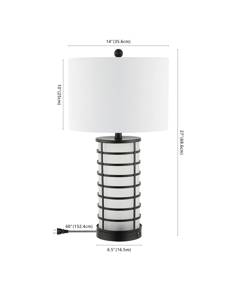 Jayce Modern Industrial Iron Nightlight Led Table Lamp