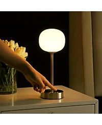Natalia Modern Minimalist Iron Rechargeable Integrated Led Table Lamp