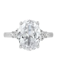 Macy's Igi Certified Lab Grown Diamond Ring (4-1/3 ct. t.w.) 14k White or Yellow Gold
