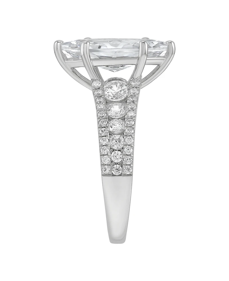 Macy's Igi Certified Lab Grown Diamond Ring (3-1/2 ct. t.w.) 14k White or Yellow Gold