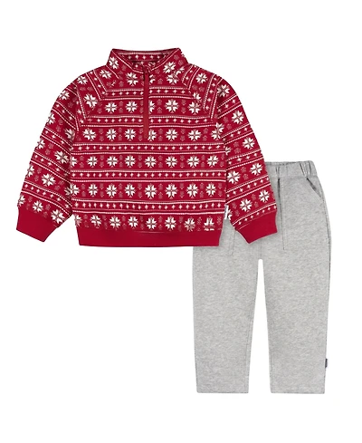 Gerber Toddler Boys 2-Piece Fleece Top and Pants