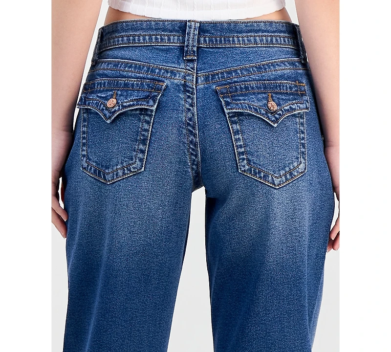 Celebrity Pink Women's Low-Rise Straight-Leg Jeans