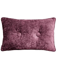 Edie@Home Delmonico Chenille Lumbar Decorative Pillow, 14" x 22"