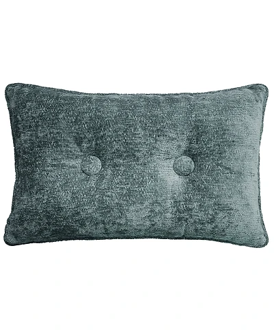 Edie@Home Delmonico Chenille Lumbar Decorative Pillow, 14" x 22"