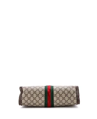 Pre-Owned Gucci Medium Ophidia Chain Shoulder Bag Gg Coated Canvas