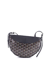 Pre-Owned Goyard Hirondelle Shoulder Bag Coated Canvas and Leather