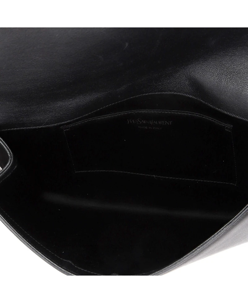 Pre-Owned Saint Laurent Large Belle de Jour Clutch Leather