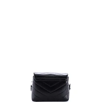 Pre-Owned Saint Laurent Toy Loulou Shoulder Bag Matelasse Chevron Leather