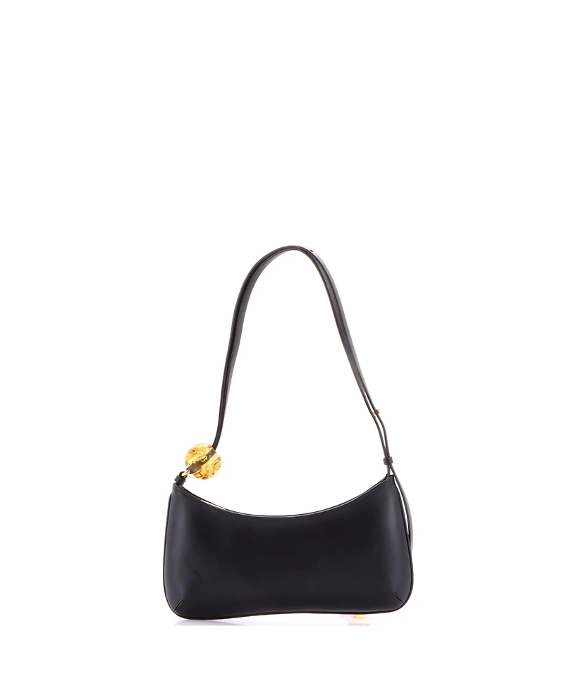 Pre-Owned Jacquemus Le Bisou Perle Shoulder Bag Leather