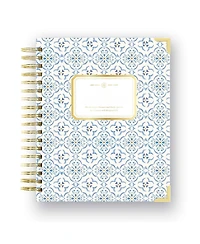 Gnuadz Casa Bella 2026-2027 Academic Daily Planner Wirebound Tabs Pocket Stickers Ruler