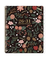 Gnuadz Monthly Planner 2026-2031 5 Year Calendar Tabs Twin-wire Pocket