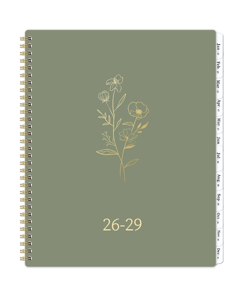 Gnuadz 2026-2029 Monthly Planner 3 Year Calendar Tabs Pocket Notes