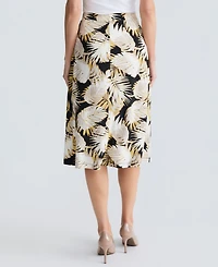 Kasper Women's A-Line Midi Skirt