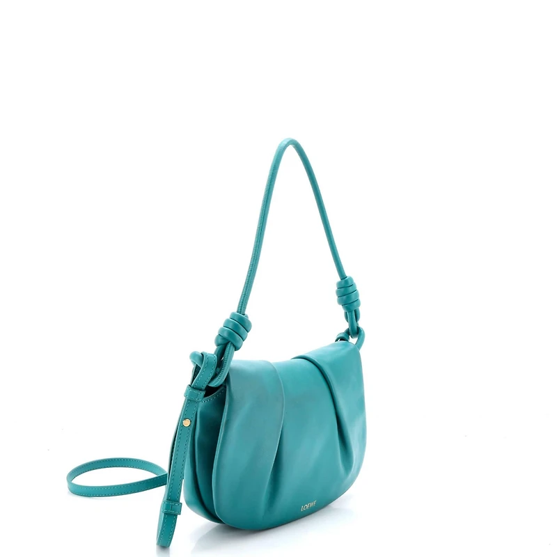 Pre-Owned Loewe Paseo Shoulder Bag Leather
