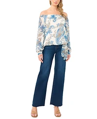 Ots Long Svl Blouse W Tie