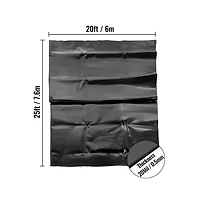 Sugift Lldpe Pond Liner 20 Mil Thickness for Fish Ponds Water Gardens