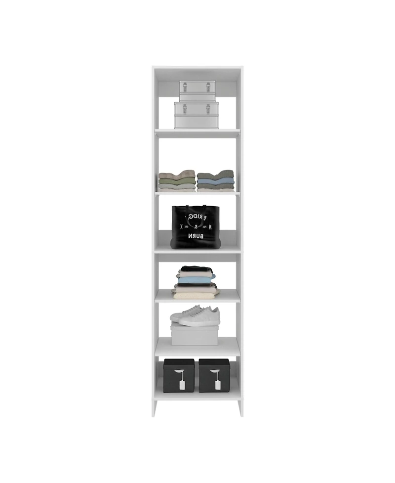 Depot E-shop Cabot Closet, 6 Shelves Closet
