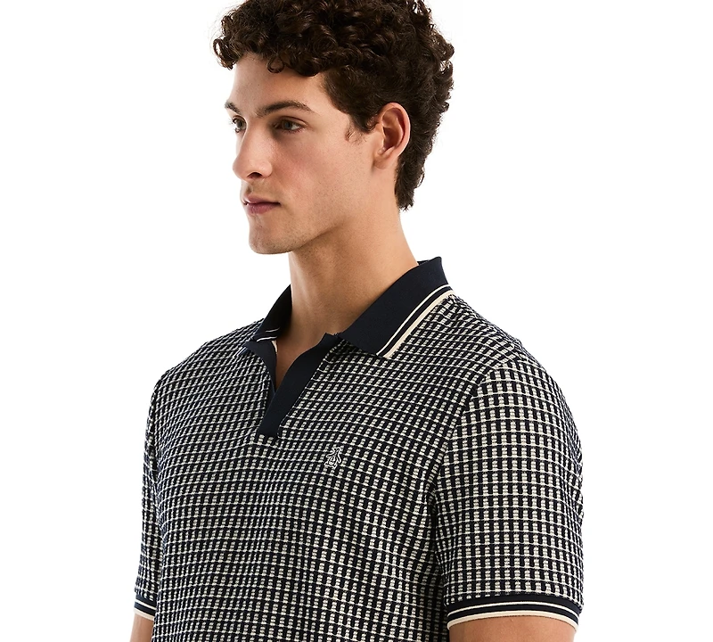 Original Penguin Men's Jacquard Polo Shirt