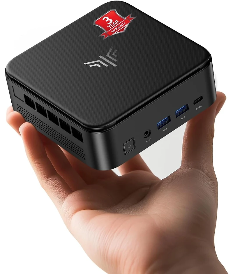 Kamrui E3B Mini Gaming Pc, Amd Ryzen 5 7430U 16GB Ram 512GB Ssd, Triple Display, WiFi6/BT5.2 Triple Display for Office Home