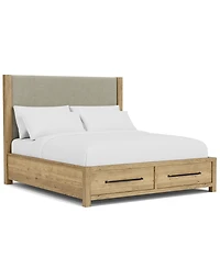 Davie King Upholstered Bed with Storage