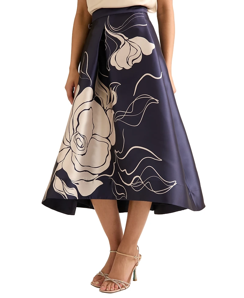 Muse Women's High-Low Midi Skirt