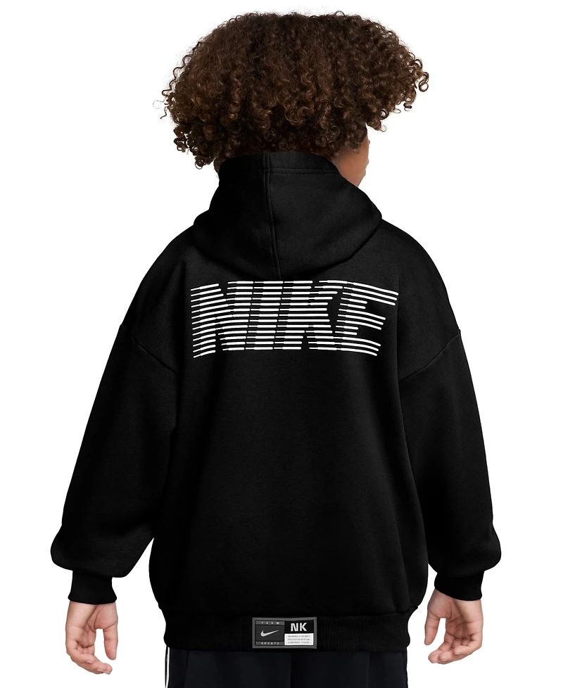 Nike Boys' and Girls' 7-20 Dri-fit Basketball Long-Sleeve Hoodie