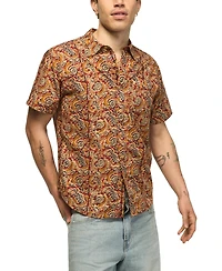 Lucky Brand Men's San Gabriel Floral Print Shirt