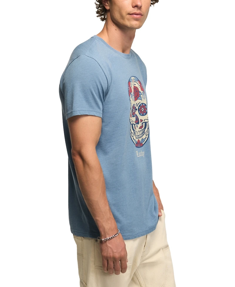 Lucky Brand Men's Sugar Skull T-Shirt