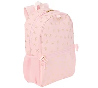 Rainbow Sugar Girls' Bow Lunch Box, Backpack with Matching Headphone, 3-Piece Set