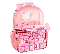 Rainbow Sugar Girls' Backpack, Calculator and Strawberry Shaped Lunch Box, 3-Piece Set