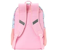 Rainbow Sugar Girls' Floral Backpack, Lunch Box, Pencil Case, Water Bottle and Carabiner, 5-Piece Set