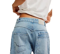 Free People Women's Cotton Minimalist Moxie Boyfriend Jeans