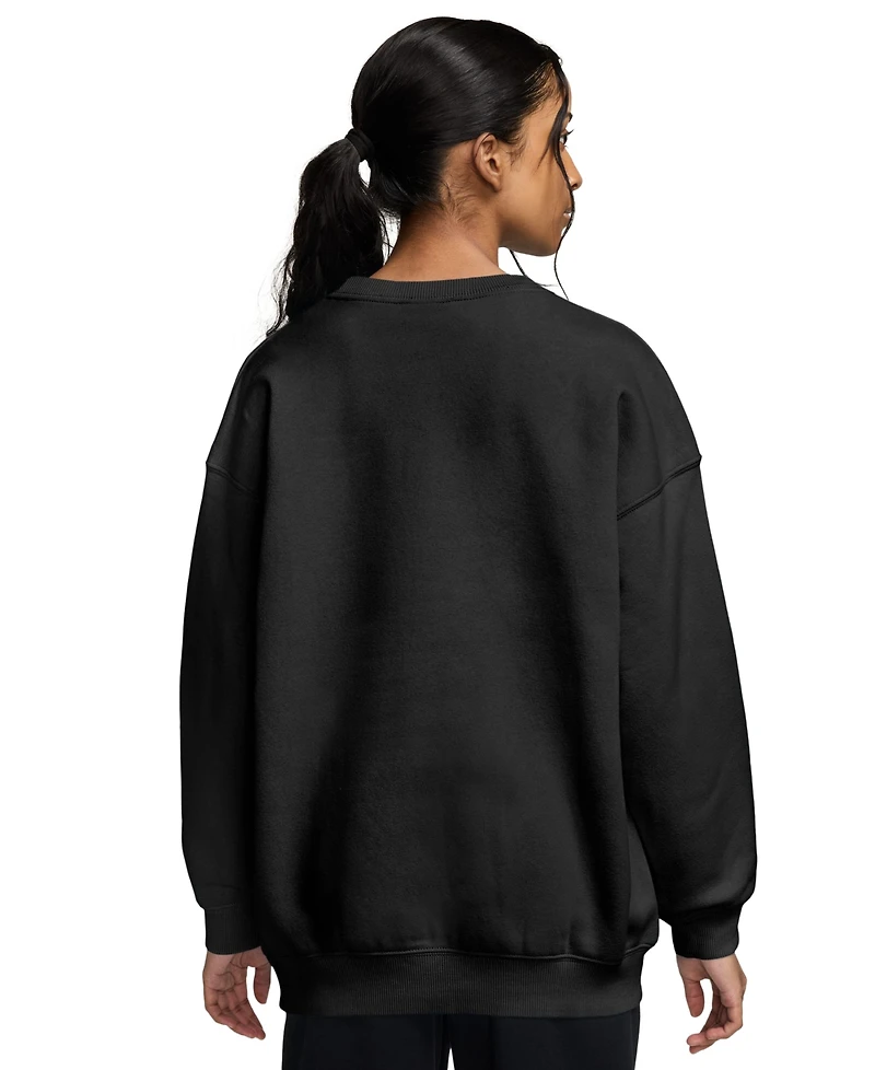 Nike Girls' 7-16 Oversized Crewneck Sweatshirt