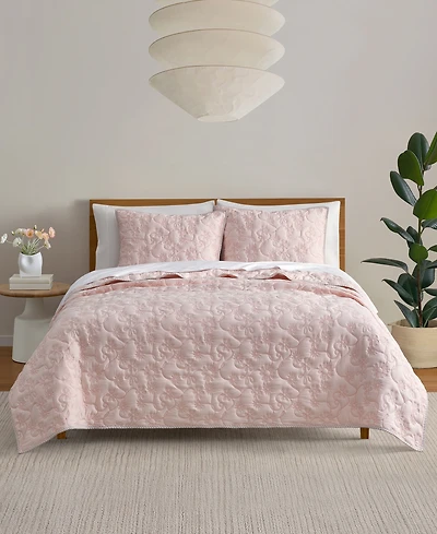 Ugg Botanical Pattern 2-Pc. Quilt Set, Twin/Twin Xl