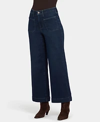 Nydj Women's Teresa High-Rise Wide-Leg Ankle Jeans