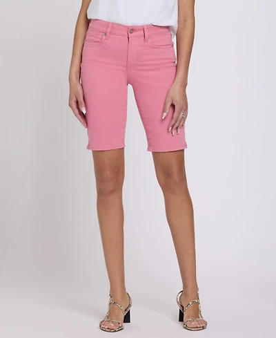 Nydj Women's Briella Jean Shorts with Side Slits