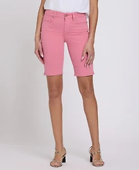 Nydj Women's Briella Jean Shorts with Side Slits