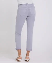 Nydj Women's Sheri Slim Ankle Jeans with Roll Cuff