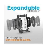 SereneLife Golf Cart Universal Gps Holder - Fits Gps, Pda's & Mobile Devices