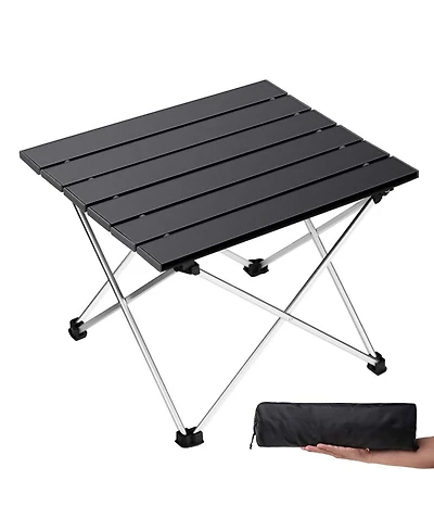 Gnuadz Portable Folding Aluminum Camping Table Outdoor Recreation Gear
