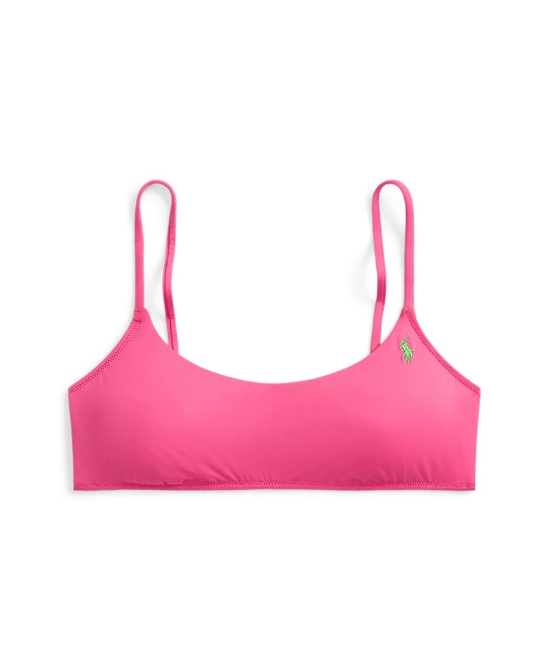 Polo Ralph Lauren Women's Embroidered Pony Bikini Swimsuit Top