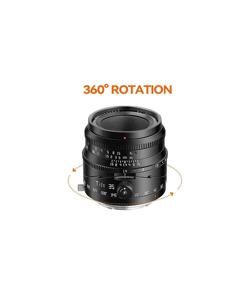 TTArtisan Aps-c tilt 35mm f1.4 Canon Rf mount