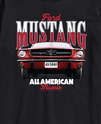 Airwaves Men's Ford 1965 Mustang Short-Sleeve Graphic T-Shirt