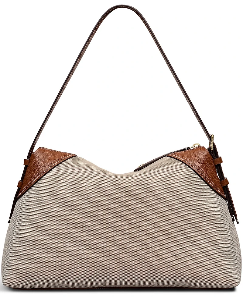 Radley London Crawford Mews Canvas Large Shoulder Handbag
