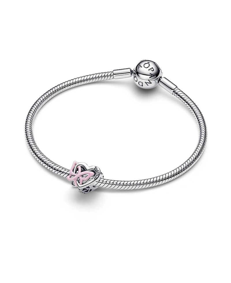 Pandora Entwined Heart Butterfly Charm