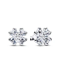 Pandora Sparkling Lucky Clover Stud Earrings