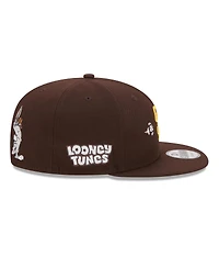 New Era Men's Brown San Diego Padres Looney Tunes Bugs Bunny 9FIFTY Snapback Hat