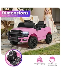 Slickblue Kids 12V Ride On Electric Car with Remote Control and Battery Powered