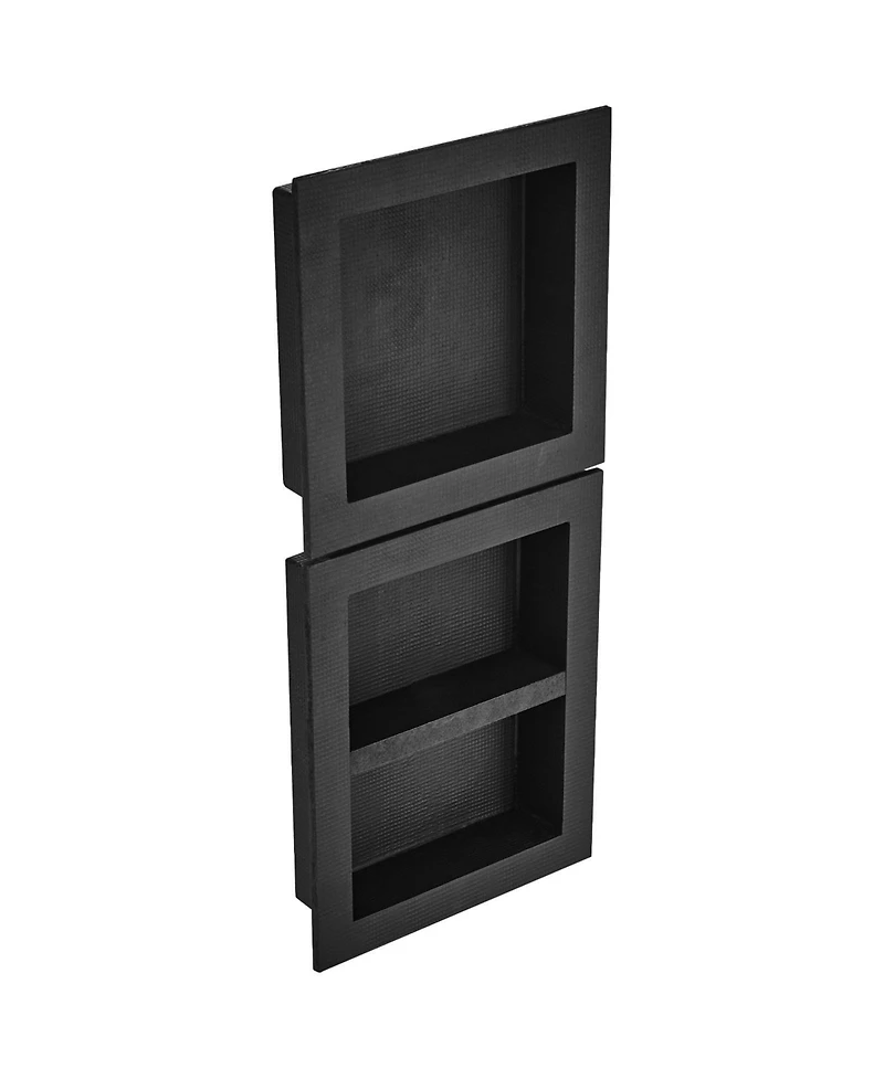 Volenca Shower Niche Set Ready for Tile Triple Shelf Recessed Wall Insert Sealed Waterproof