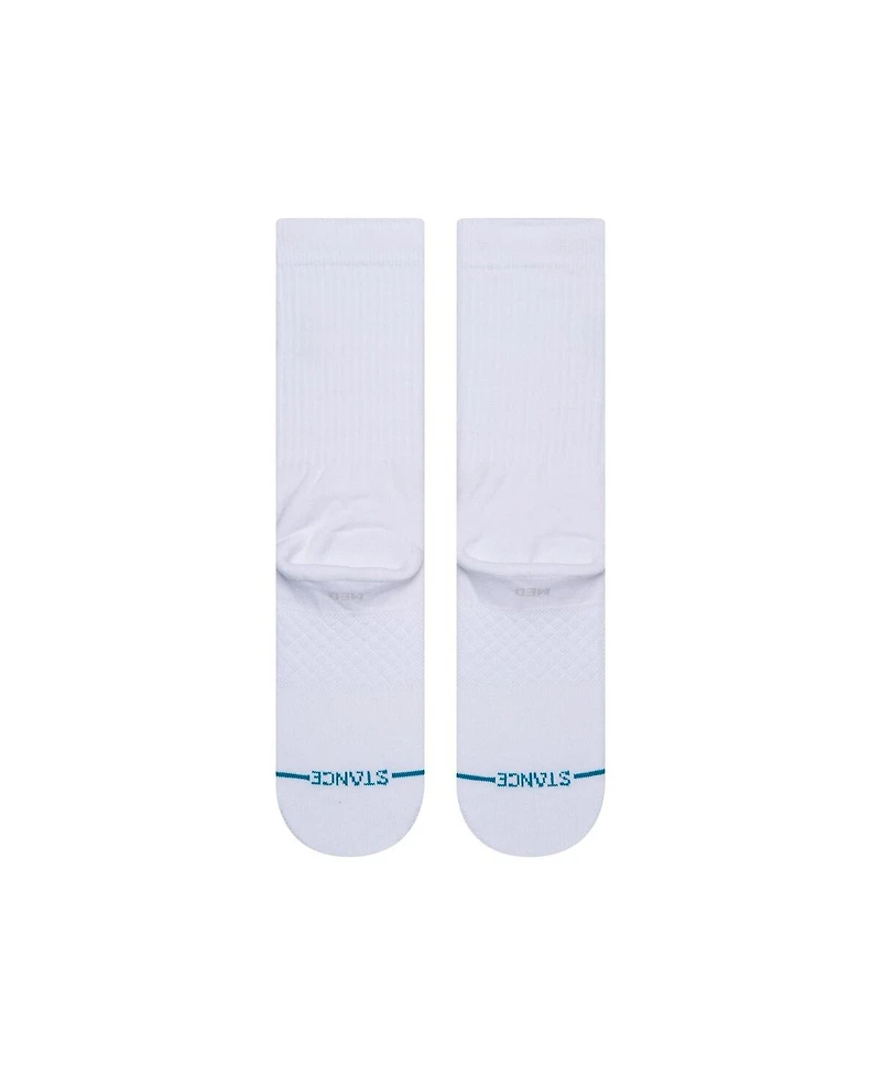 Stance Men's and Women's White Nba Logoman Crew Sock